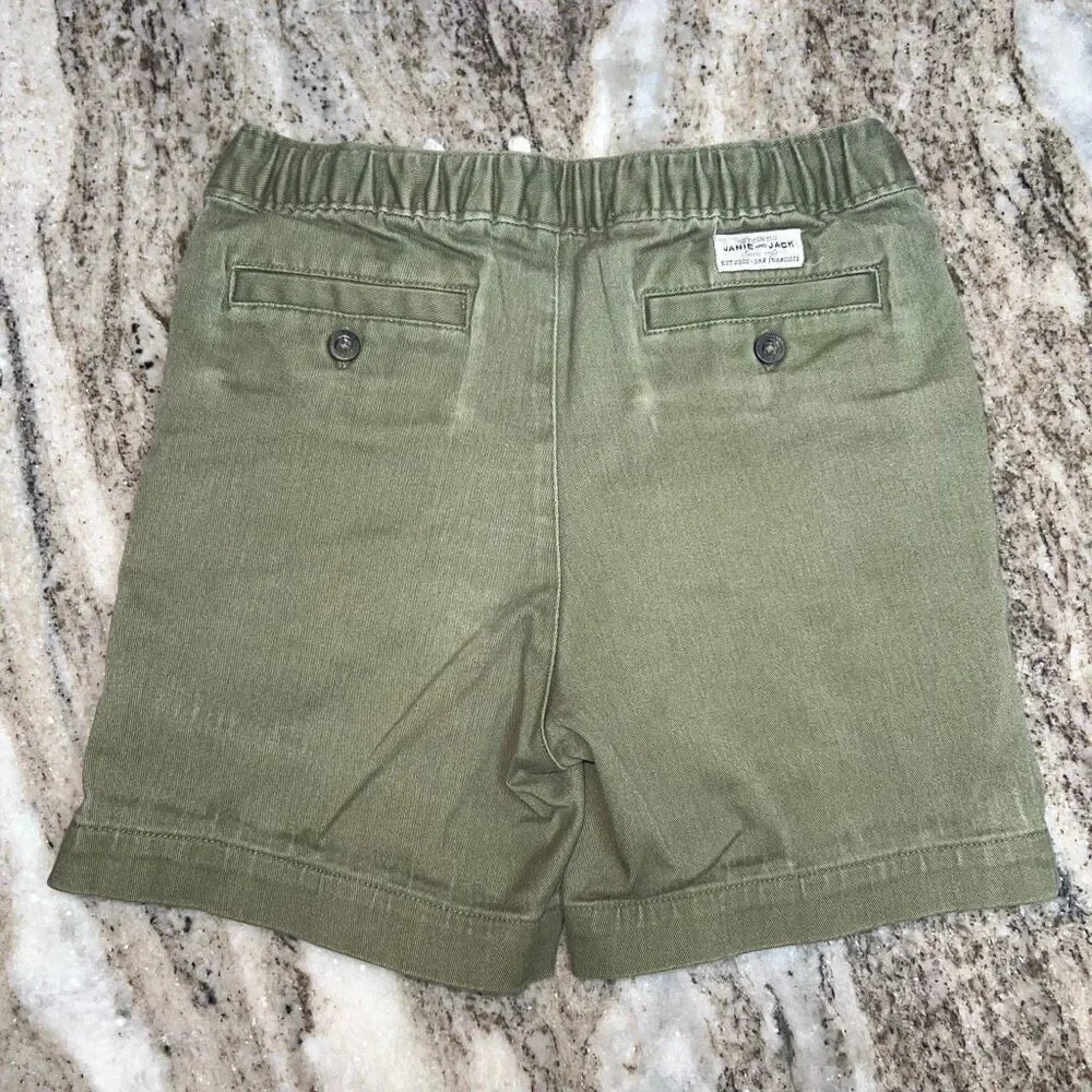Janie and Jack, Cotton Blend Pull-on Shorts, Elastic Drawstring Waist, Boys 5